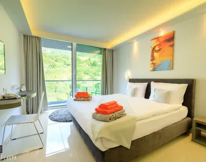 Double Room with Balcony and Mountain View